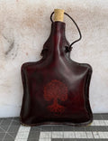 Leather waterbottles