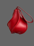 Twisted Red Leather handbag