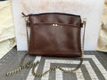 Classic Leather Crossbody:  Anabel